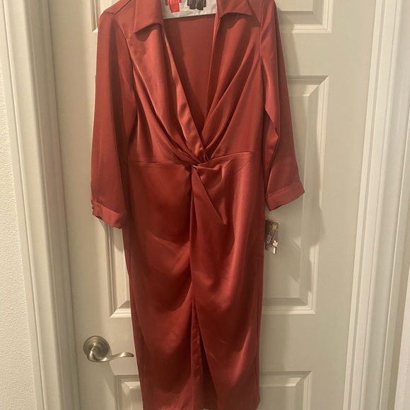 Macy’s Rose colored evening dress - Picture 6 of 7